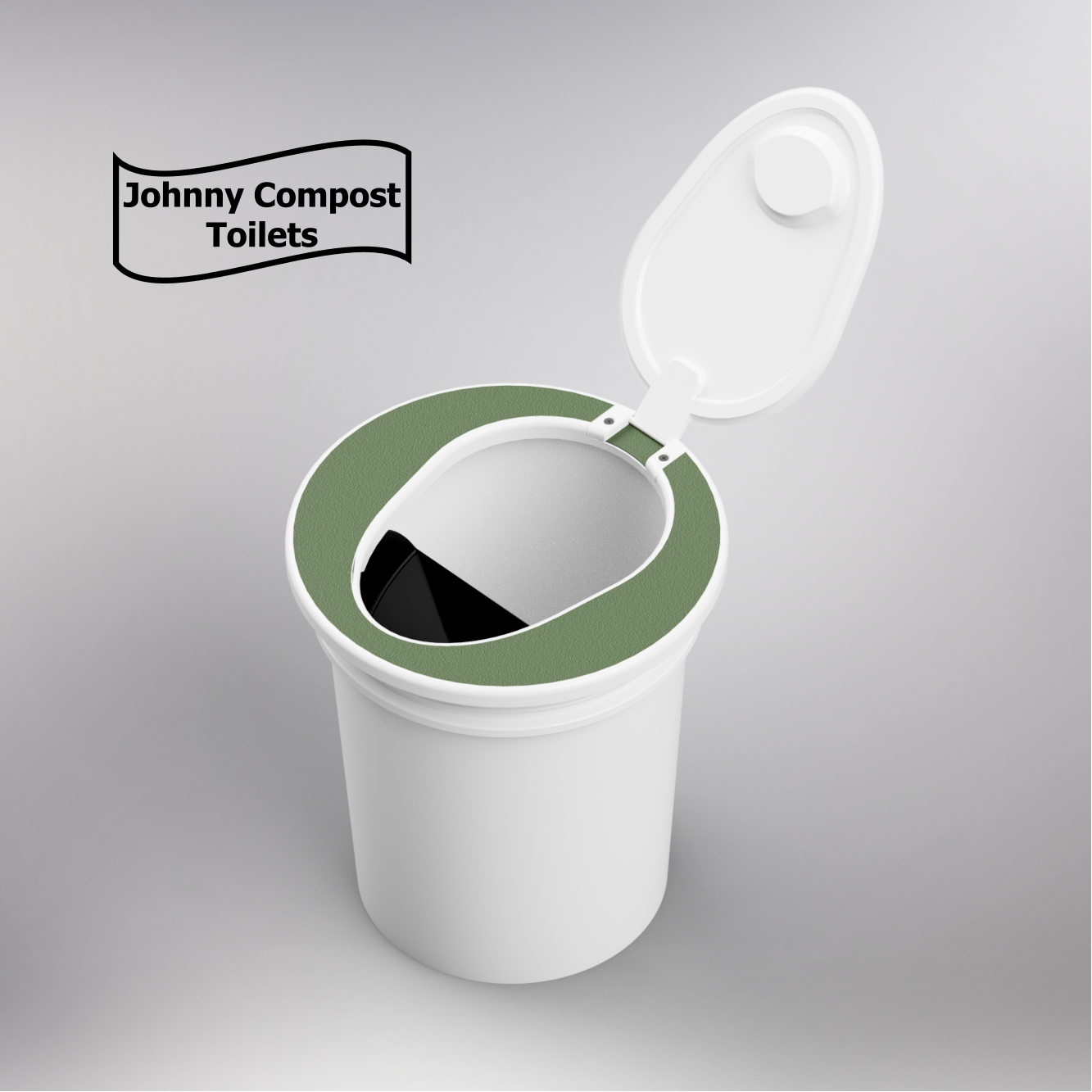 NETTYgo - Composting, Separating Toilet Kit - just add 5 gallon bucket, 13 gallon trash bag, and 1 gallon milk jug - EASY