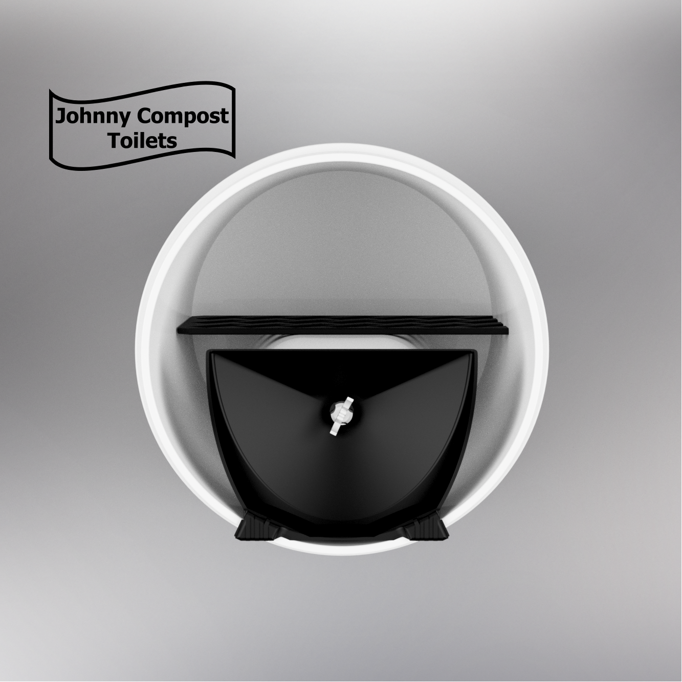 NETTYgo - Composting, Separating Toilet Kit - just add 5 gallon bucket, 13 gallon trash bag, and 1 gallon milk jug - EASY