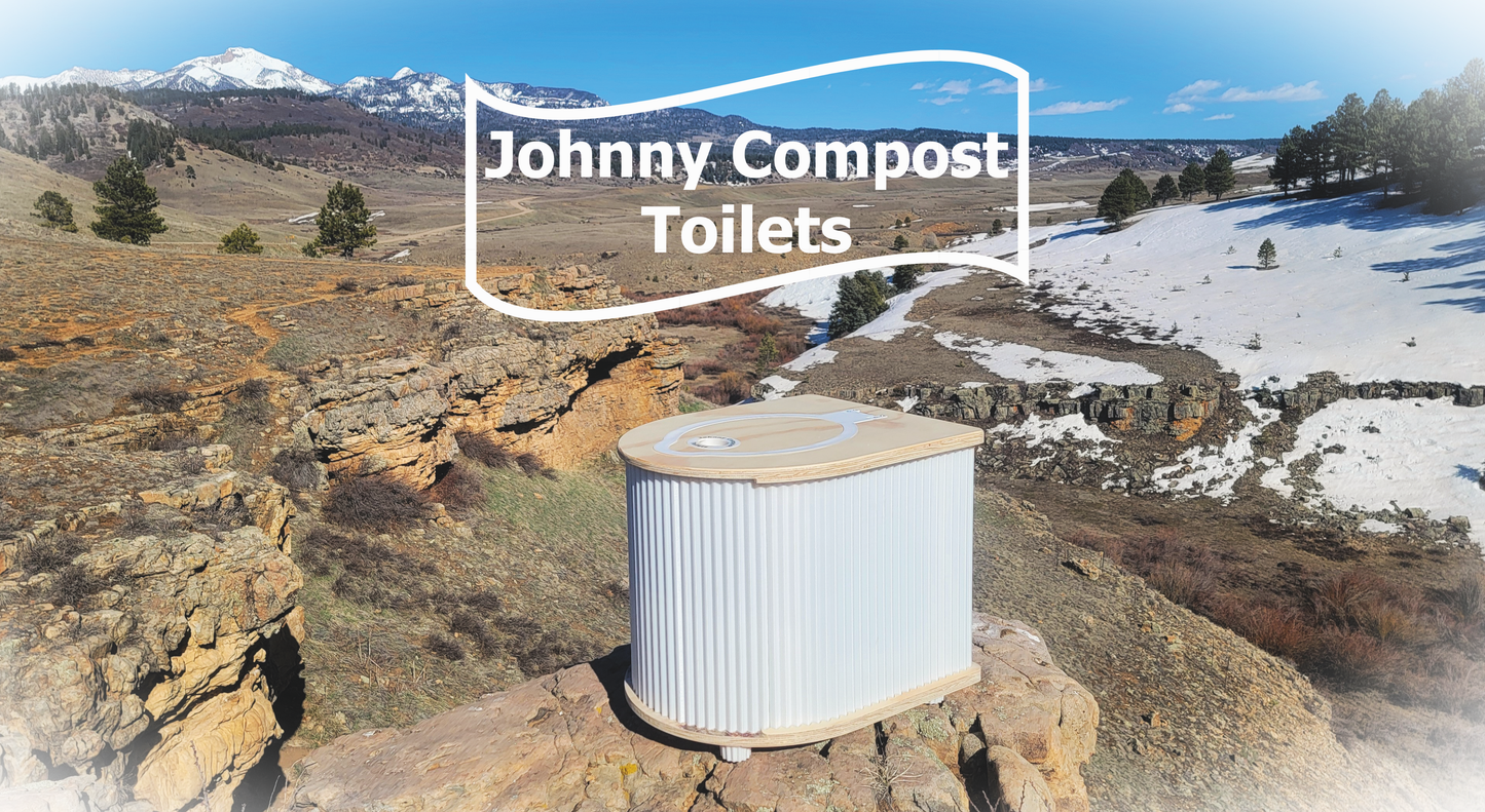 Compost Johnny Bare Edition - Separating, Waterless Toilet - Non-Venting, Upgradable, Custom Height Available