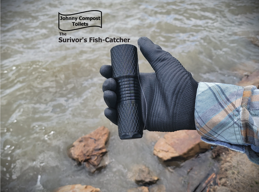 The Survivor's Fish-Catcher -2 PACK- Pocket Reel Fishing Gadget, with Tackle Storage