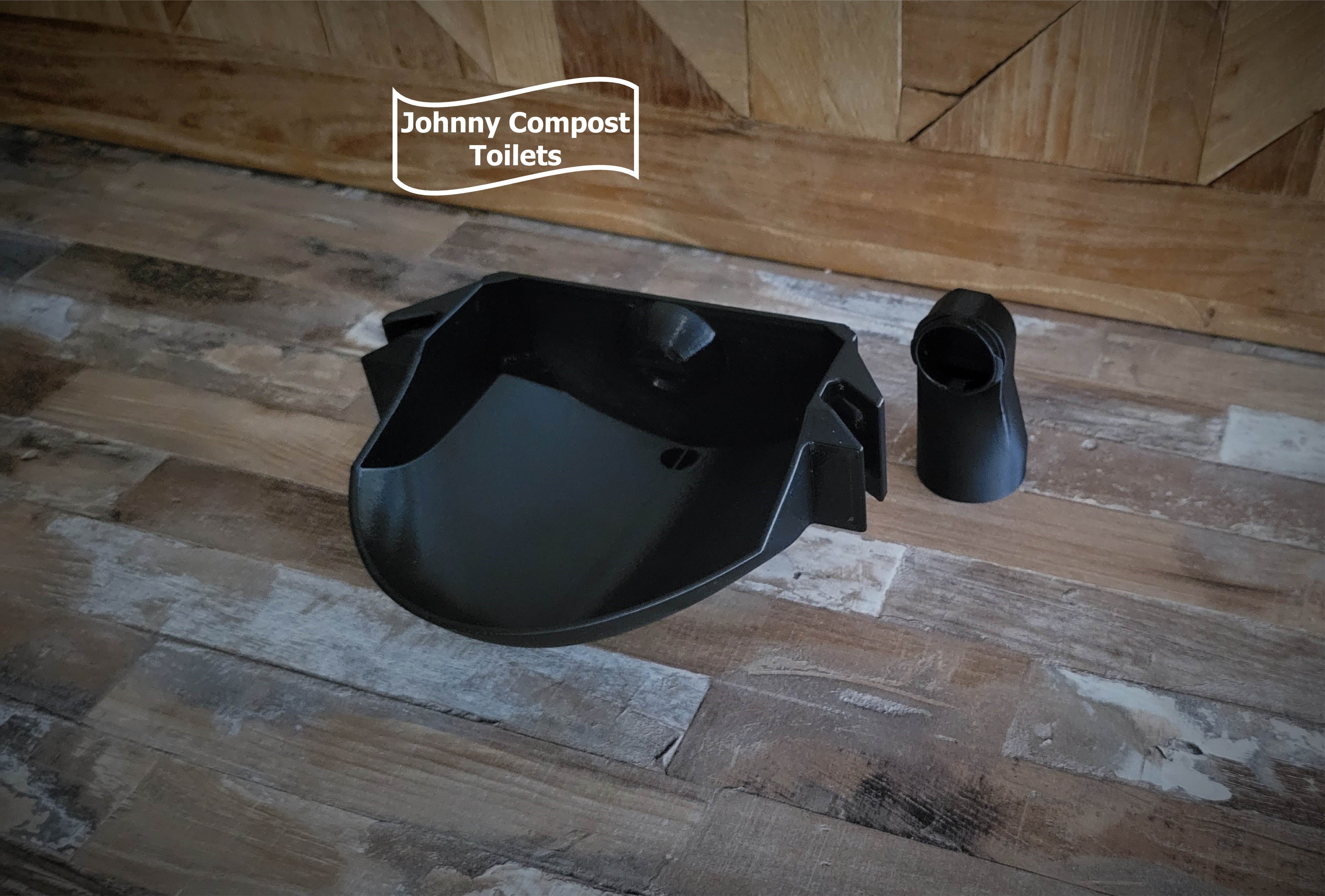 DIY Compost Toilet Urine Diverter and Vent Attachment, In-Bucket Model ...