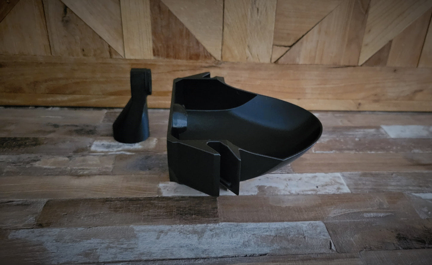 DIY Compost Toilet Urine Diverter and Vent Attachment, In-Bucket Model Version 2